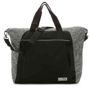 PUMA Women's Gray/Black Lifestyle Yoga Bag